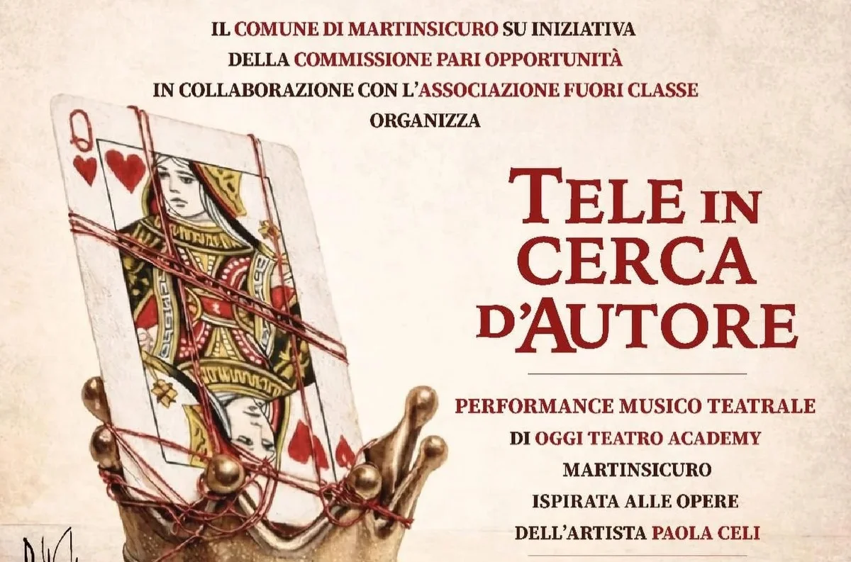 “Tele in cerca d’autore” a Martinsicuro: arte, teatro e identità femminile in scena