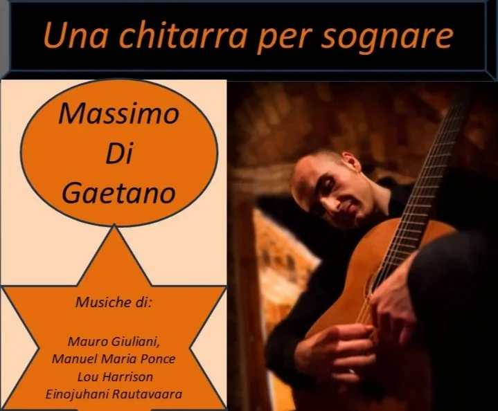 “Una chitarra per sognare”, a Teramo il concerto del chitarrista Massimo Di Gaetano