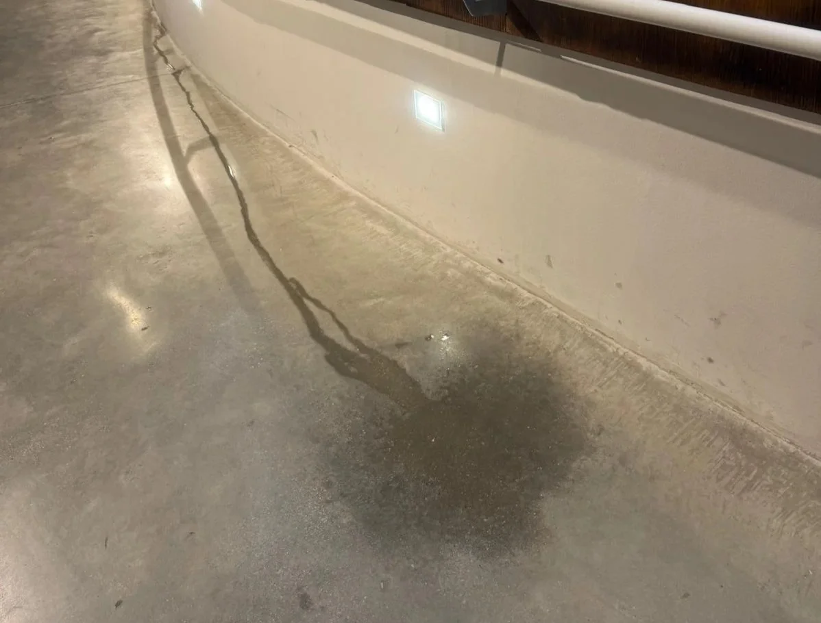 VIDEO | Ipogeo, piove all'interno