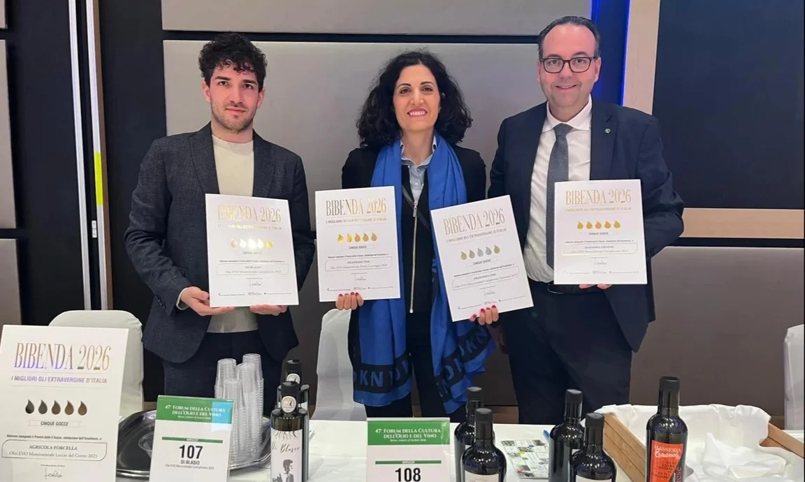 Valle del Fino, nella Guida Bibenda premiati 3 oli