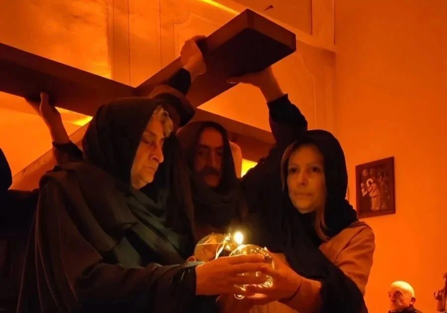 FOTO | “Meditazioni”, ad Atri la rappresentazione del dramma sacro della Passione di Cristo