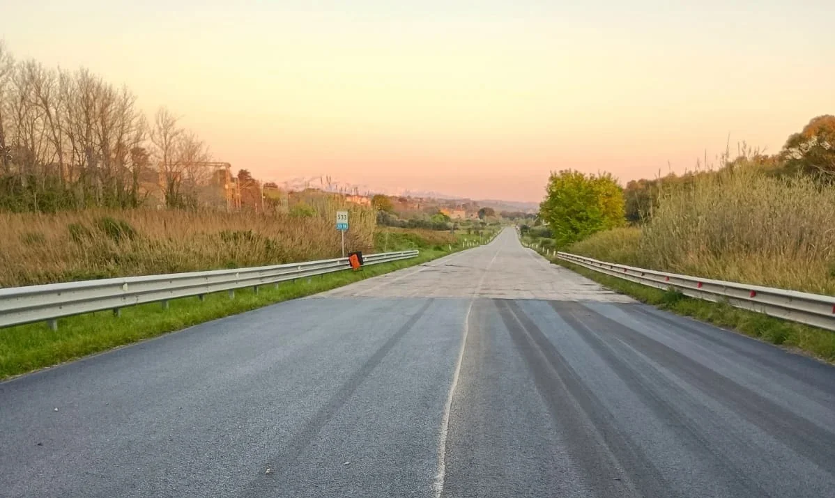 Riaperta la SS16 in zona Petacciato, ripristinata la sede stradale