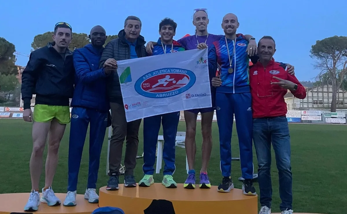 FOTO | L'Atletica Vomano vola tra primati regionali e successi nazionali