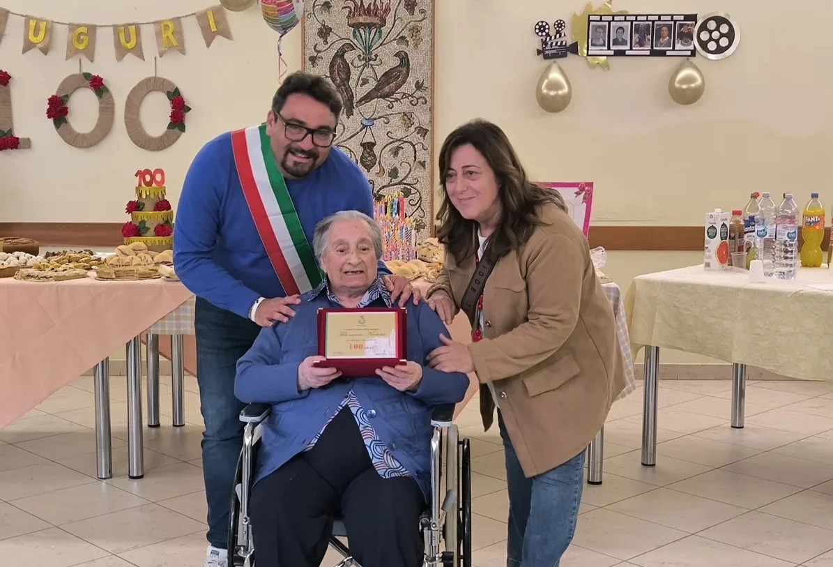 Teramo festeggia i 100 anni di Filomena Nerone