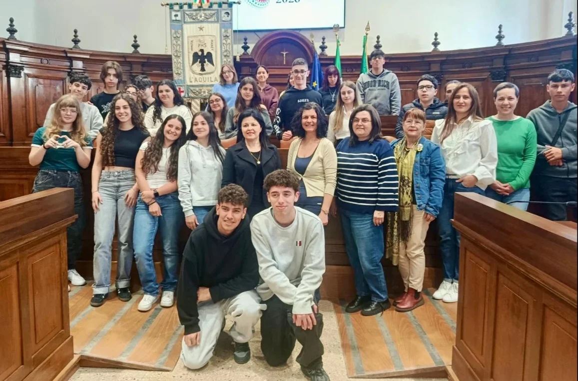 L’Aquila accoglie una delegazione di studenti portoghesi