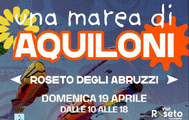 Domenica “Una Marea di Aquiloni” a Roseto degli Abruzzi