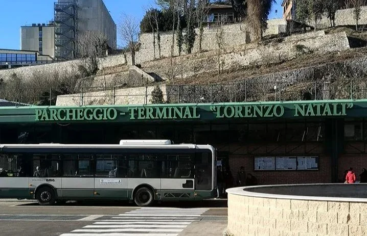 Terminal bus “Natali”, chiusura del piazzale di superficie