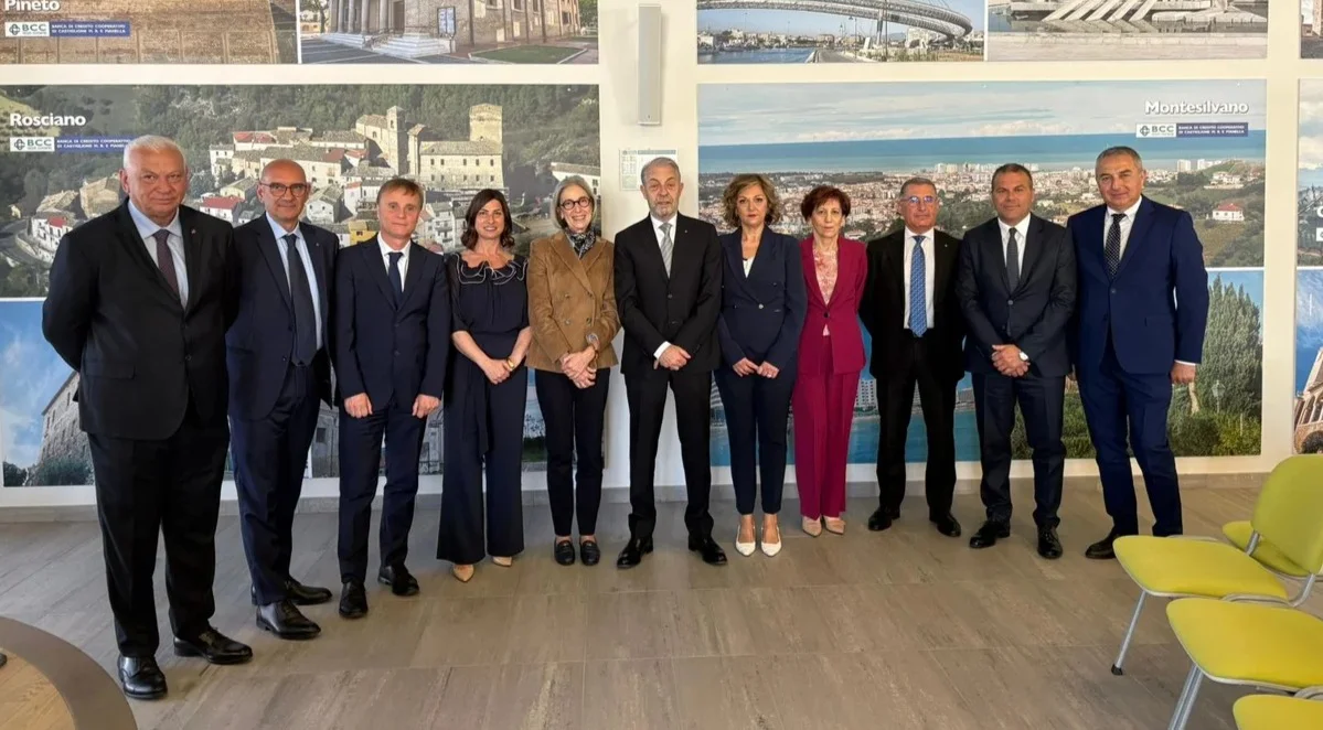 FOTO | BCC di Castiglione M. R. e Pianella, Alfredo Savini riconfermato presidente