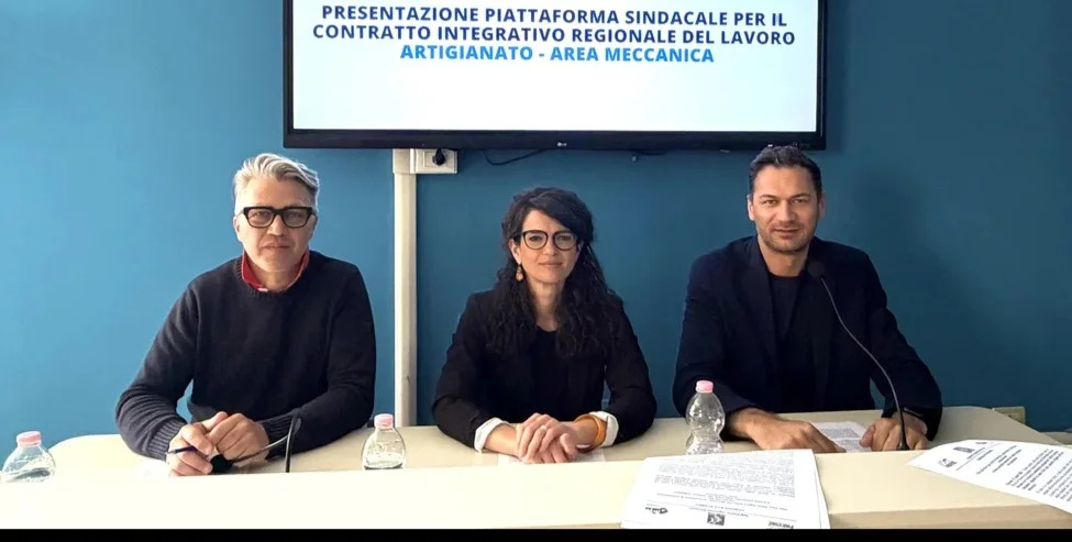 Artigianato area meccanica, ecco la piattaforma sindacale del primo contratto regionale