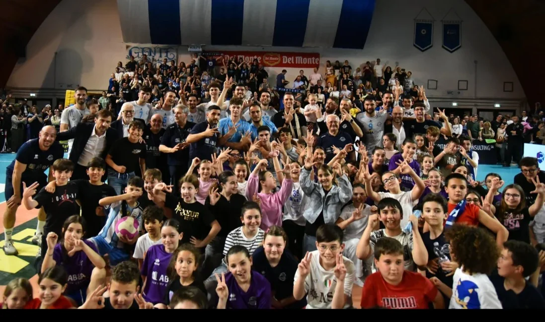 Volley A2, l'Abba in finale (3-0): la gara dura un set