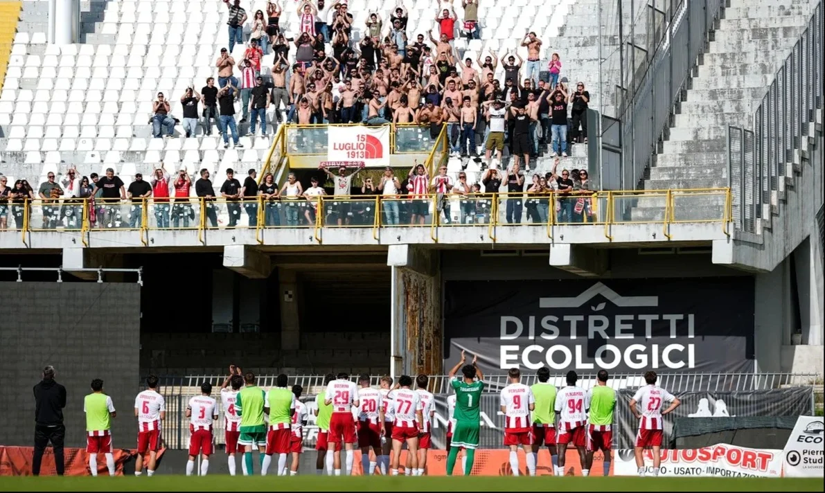 Calcio D/F, Teramo chiude a 74 punti... ma con rammarico