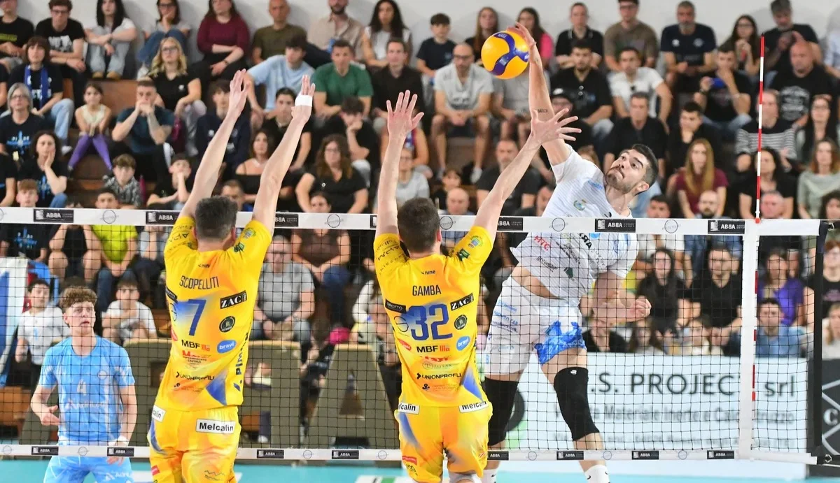 Volley A2, inatteso ko dell'ABBA: perde gara 1 (1-3)