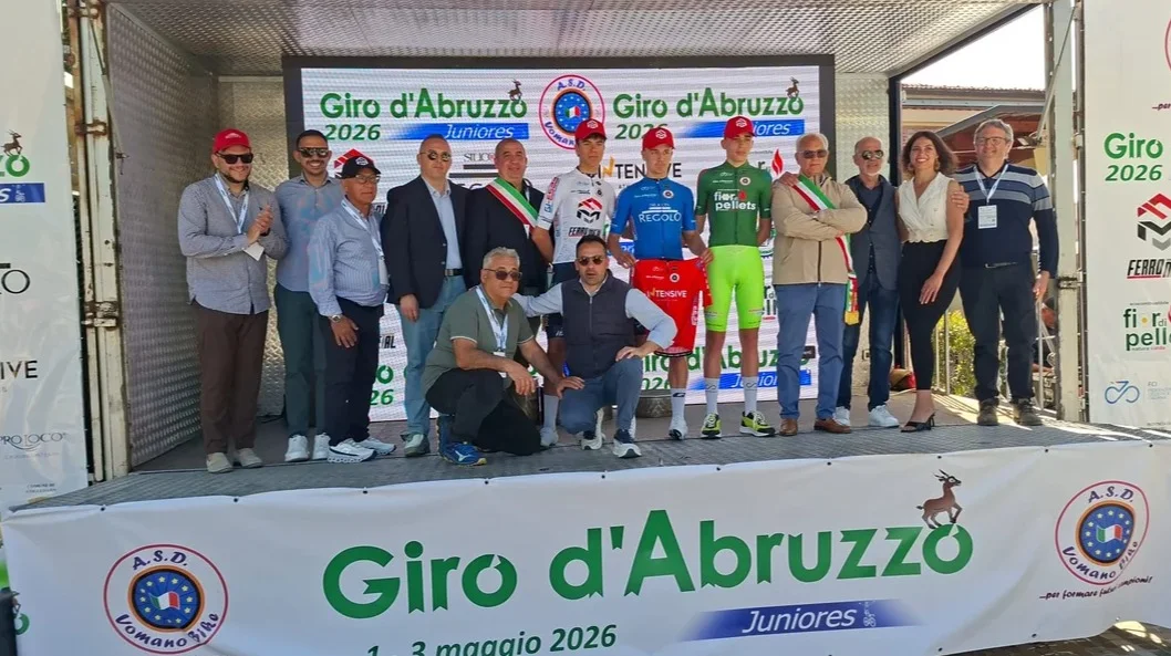 FOTO | Giro d’Abruzzo Juniores: vince Brandon Davide Fedrizzi