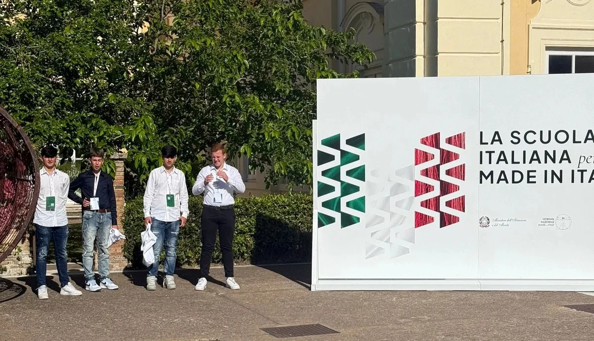 FOTO | Made in Italy, lo "Zoli" di Atri alla scuola italiana di San Leucio