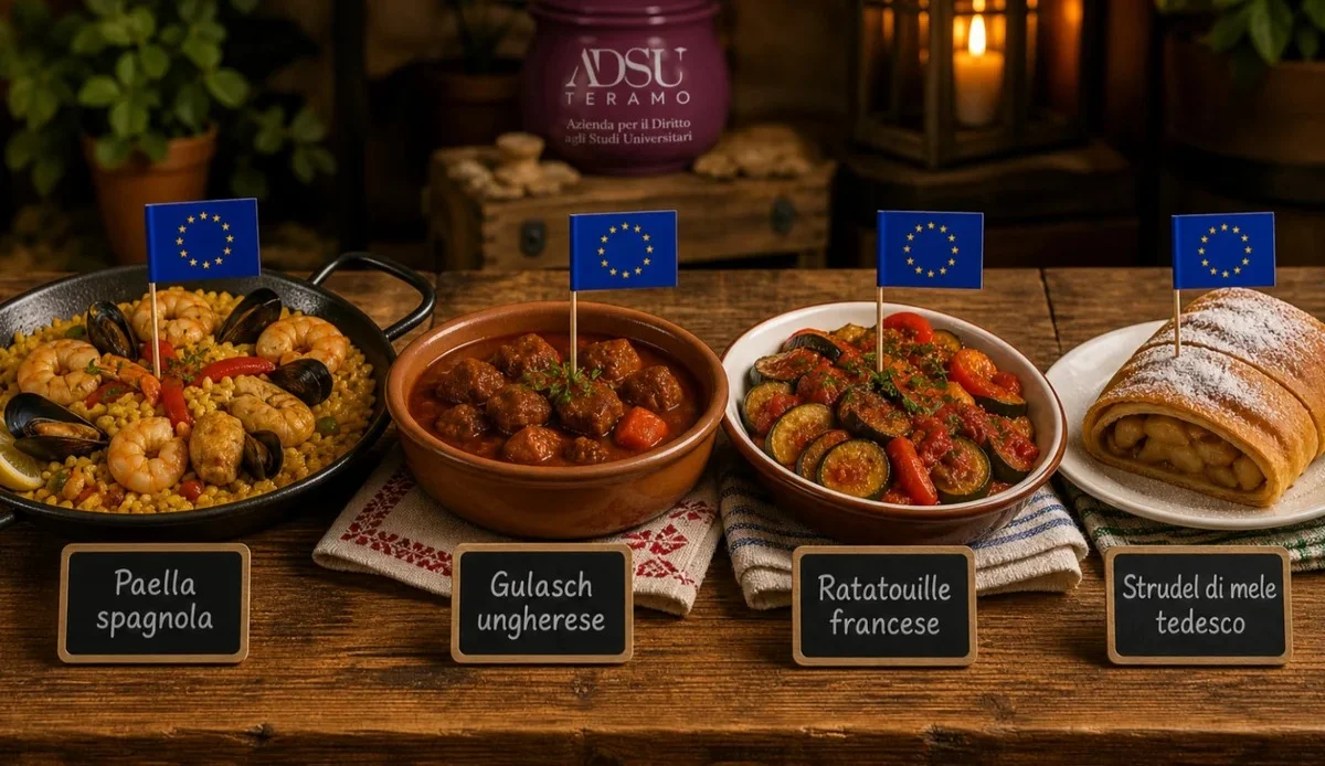 Adsu, un viaggio tra i "sapori" d'Europa nelle mense dell'UniTE
