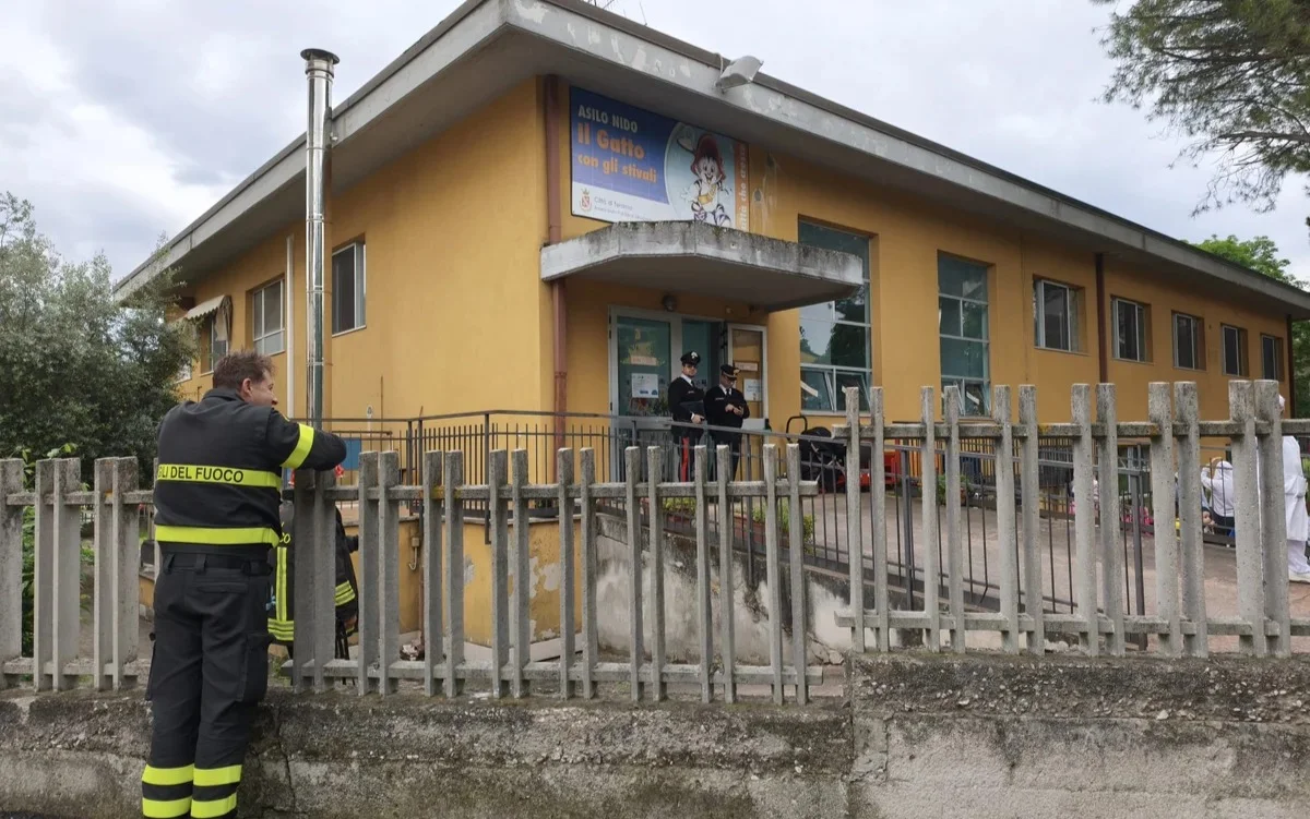 FOTO | "Il Gatto con gli Stivali", Asilo Nido evacuato