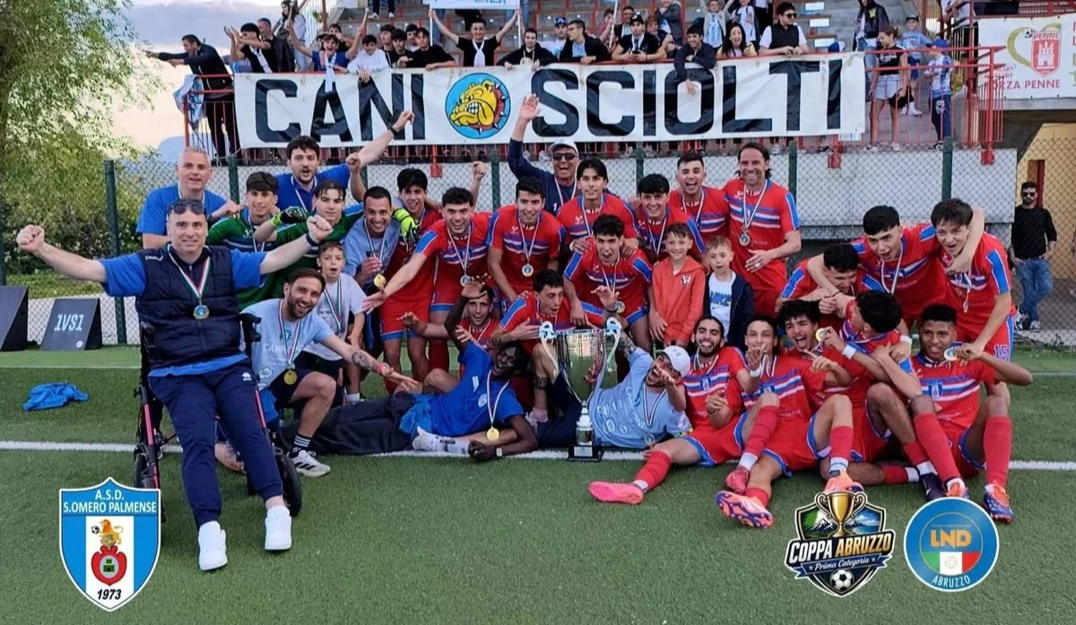Prima/D, il Sant’Omero conquista anche la Coppa Abruzzo