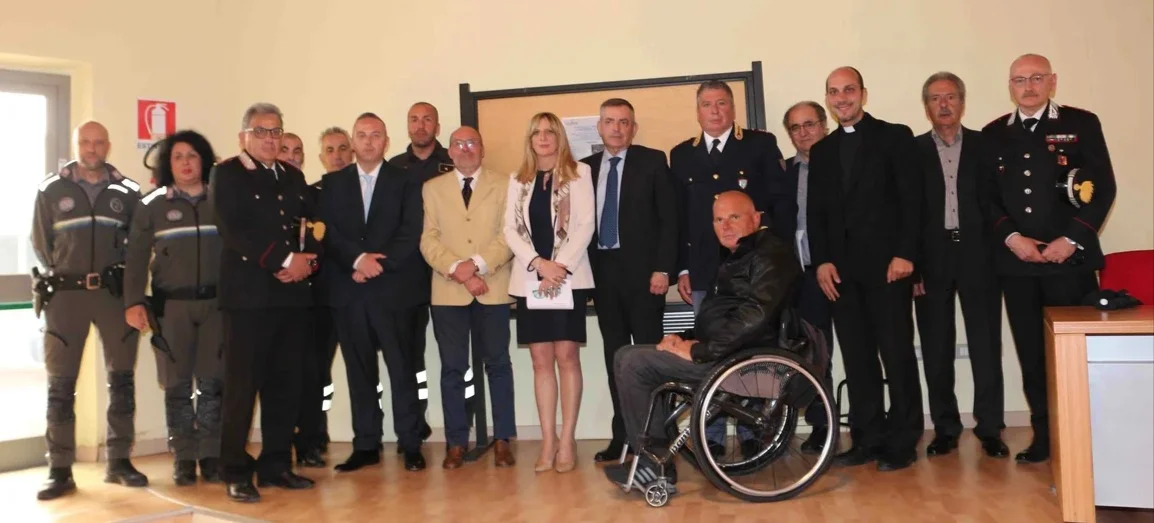 FOTO | Giornata europea della sicurezza stradale celebrata all'Istituto Alessandrini-Marino