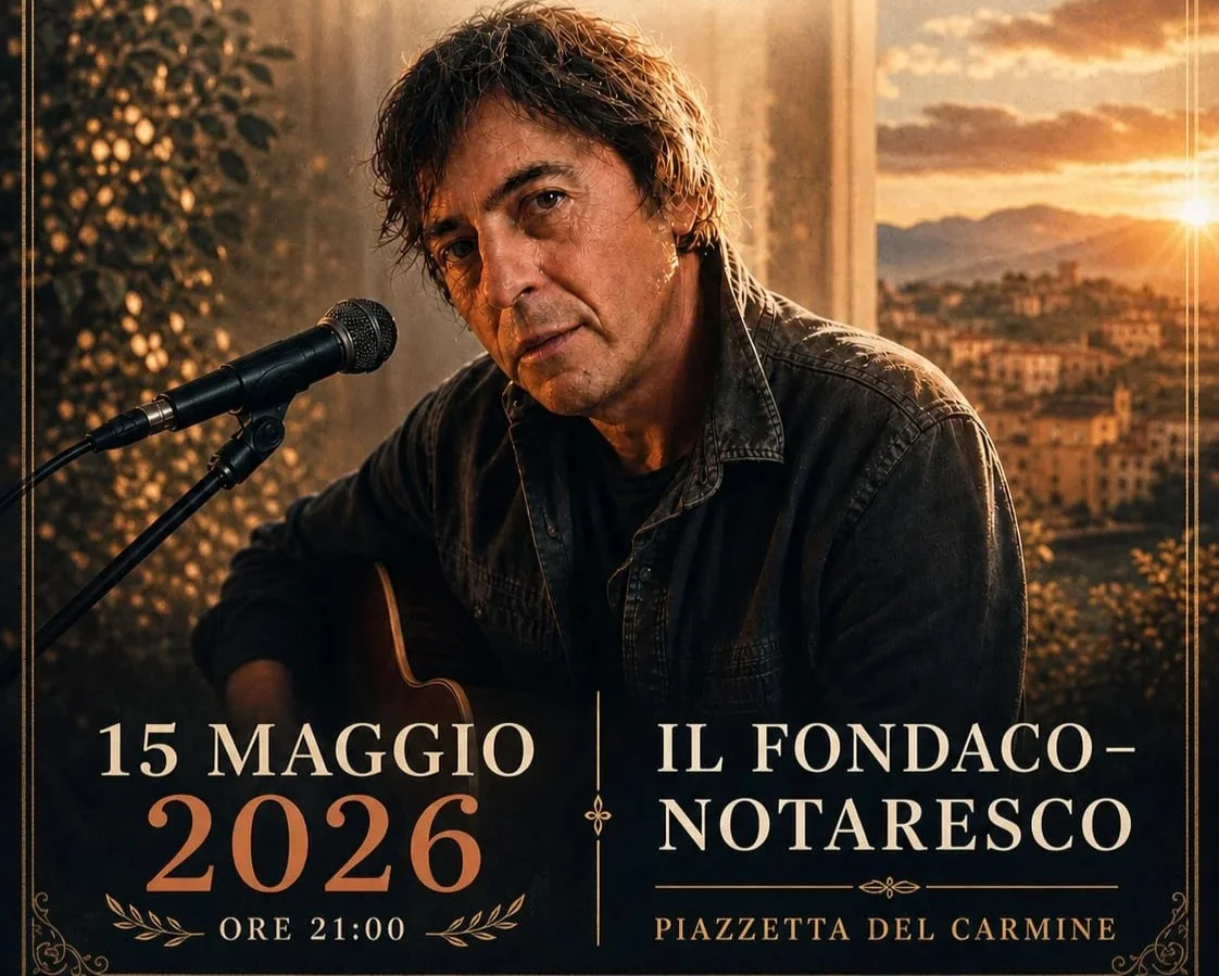 Nanco torna dal vivo dopo 4 anni: concerto il 15 maggio a Notaresco