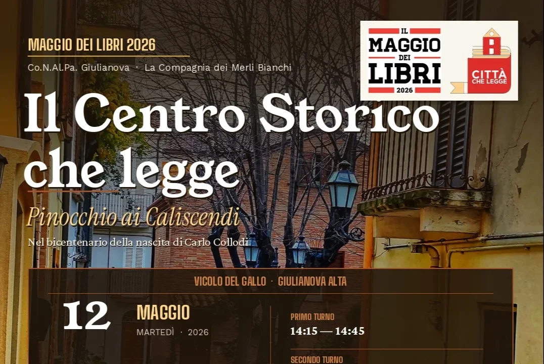 Conalpa: la due giorni del Maggio dei Libri a Giulianova
