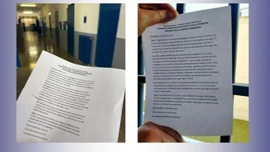 “A tutte le madri invisibili”: la lettera di Scalera alle detenute di Castrogno