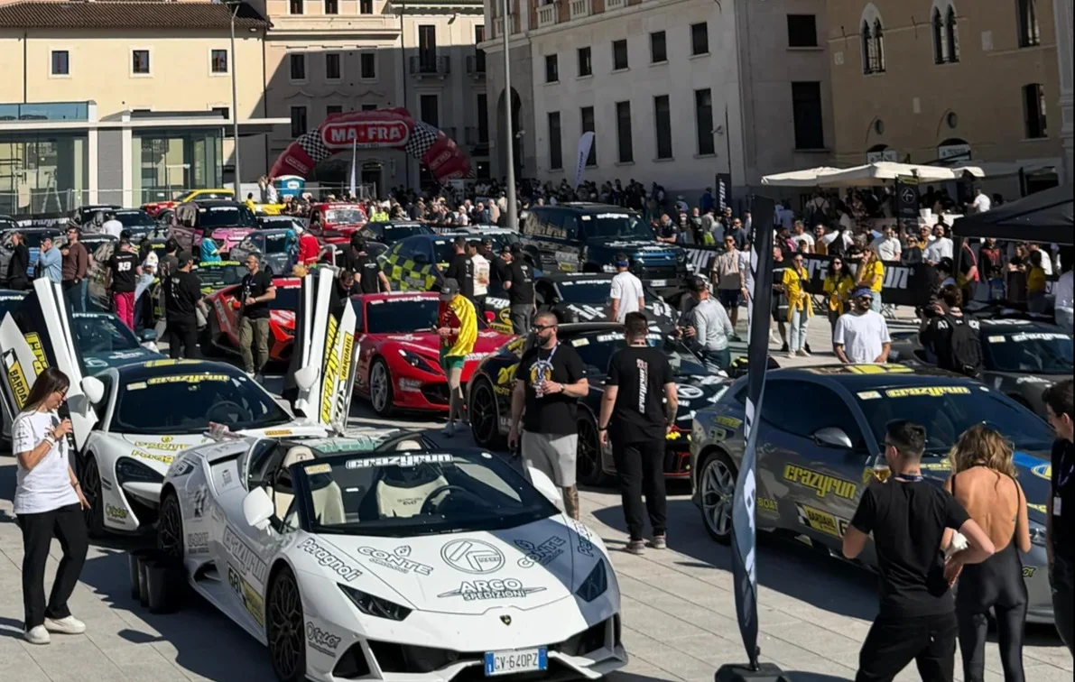 Crazyrun ha animato il centro storico de L’Aquila