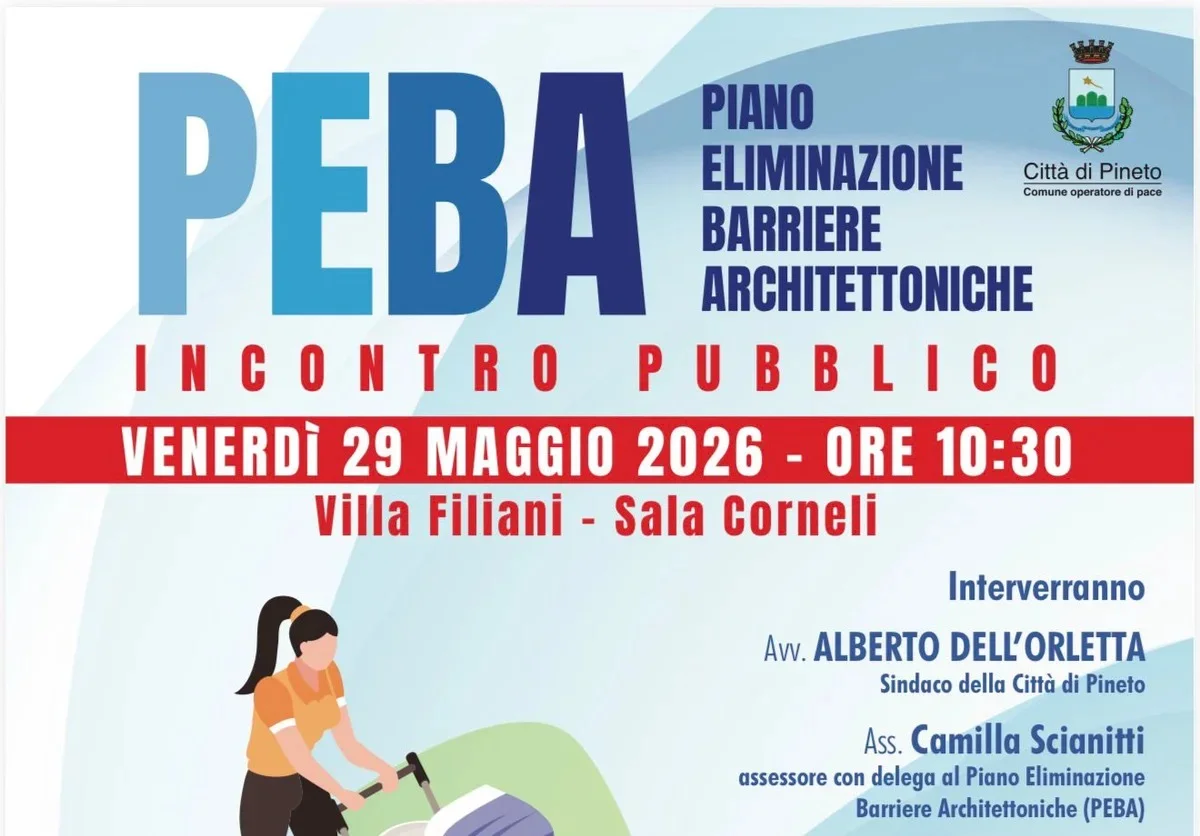 Inclusione e mobilità, a Pineto la presentazione del PEBA