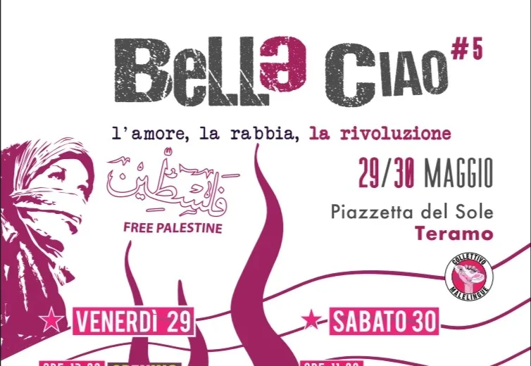 Bellə ciao torna il 29 e 30 maggio in piazzetta del Sole