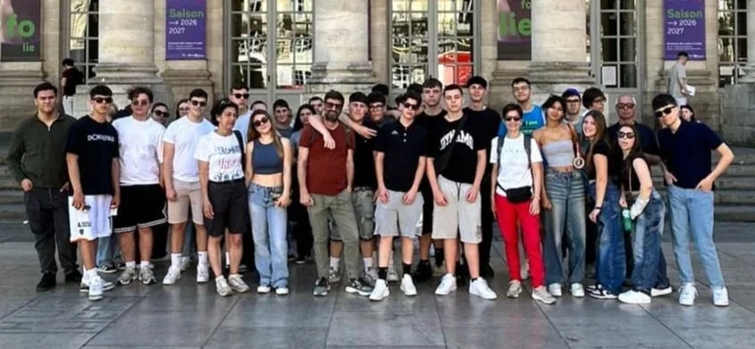 FOTO | “Alessandrini-Marino-Pascal-Comi-Forti”: 60 studenti in Francia e Spagna