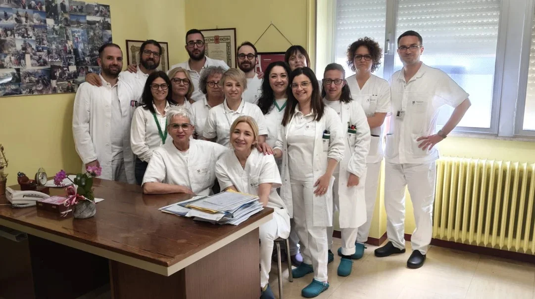 Asl Teramo, Gina Rosaria Quaglione va in pensione: auguri!