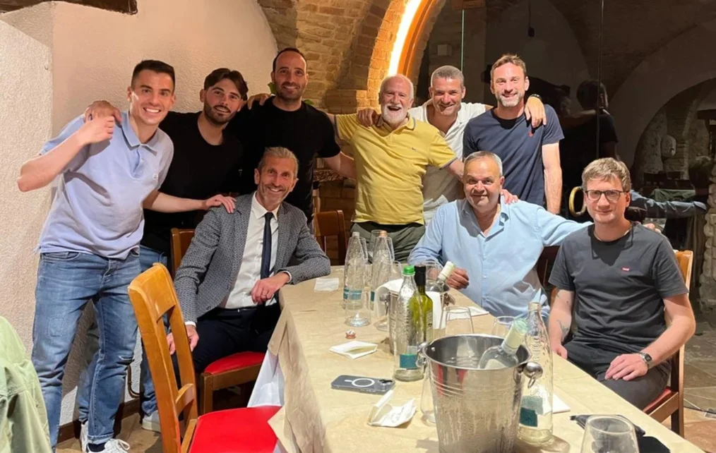 Calcio... metti una sera a cena professionisti di valore