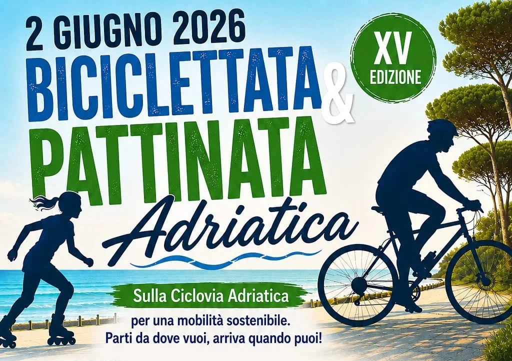 Biciclettata & Pattinata Adriatica per promuovere la mobilità sostenibile