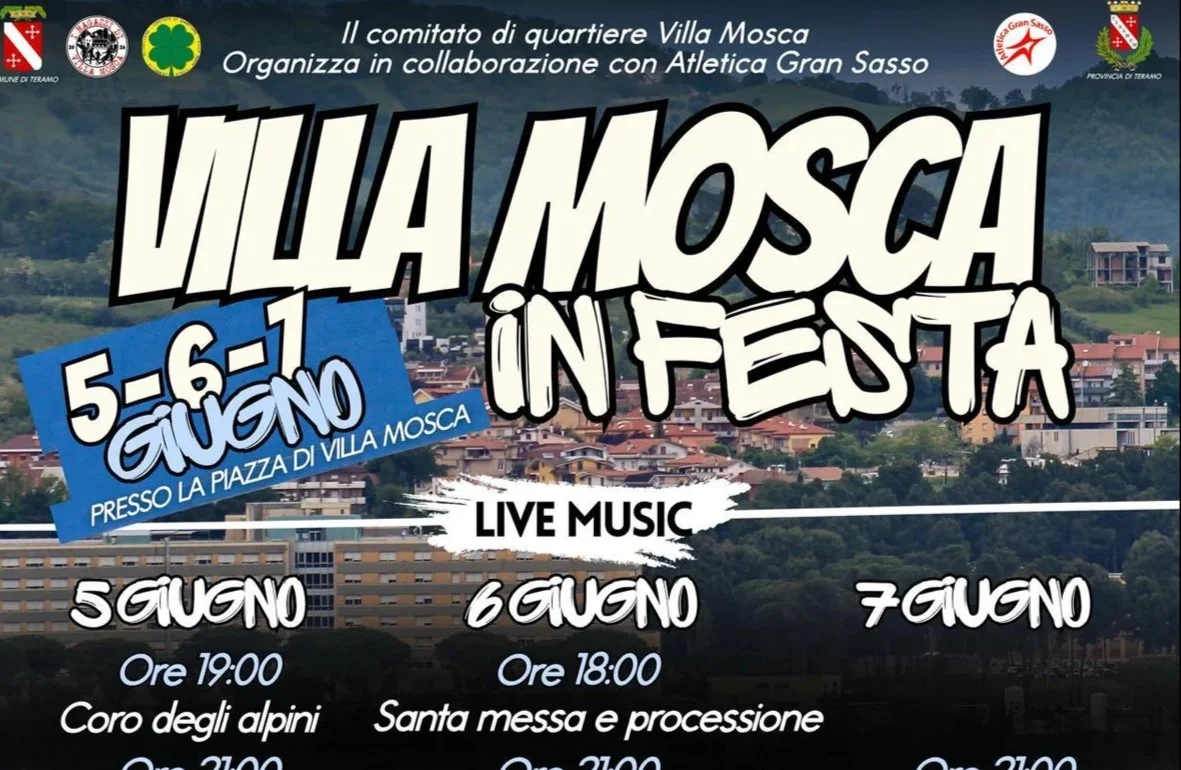 “Villa Mosca in Festa” da venerdì a domenica