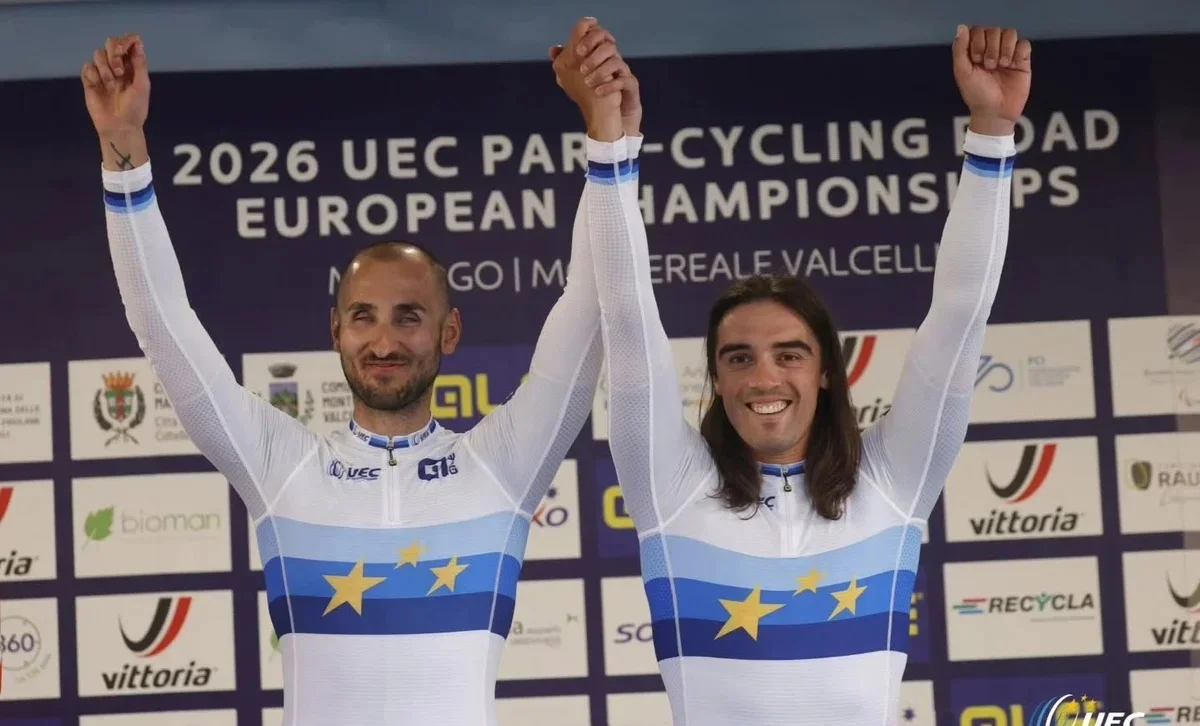 FOTO | Paraciclismo, il Team Go Fast di Roseto protagonista agli Europei