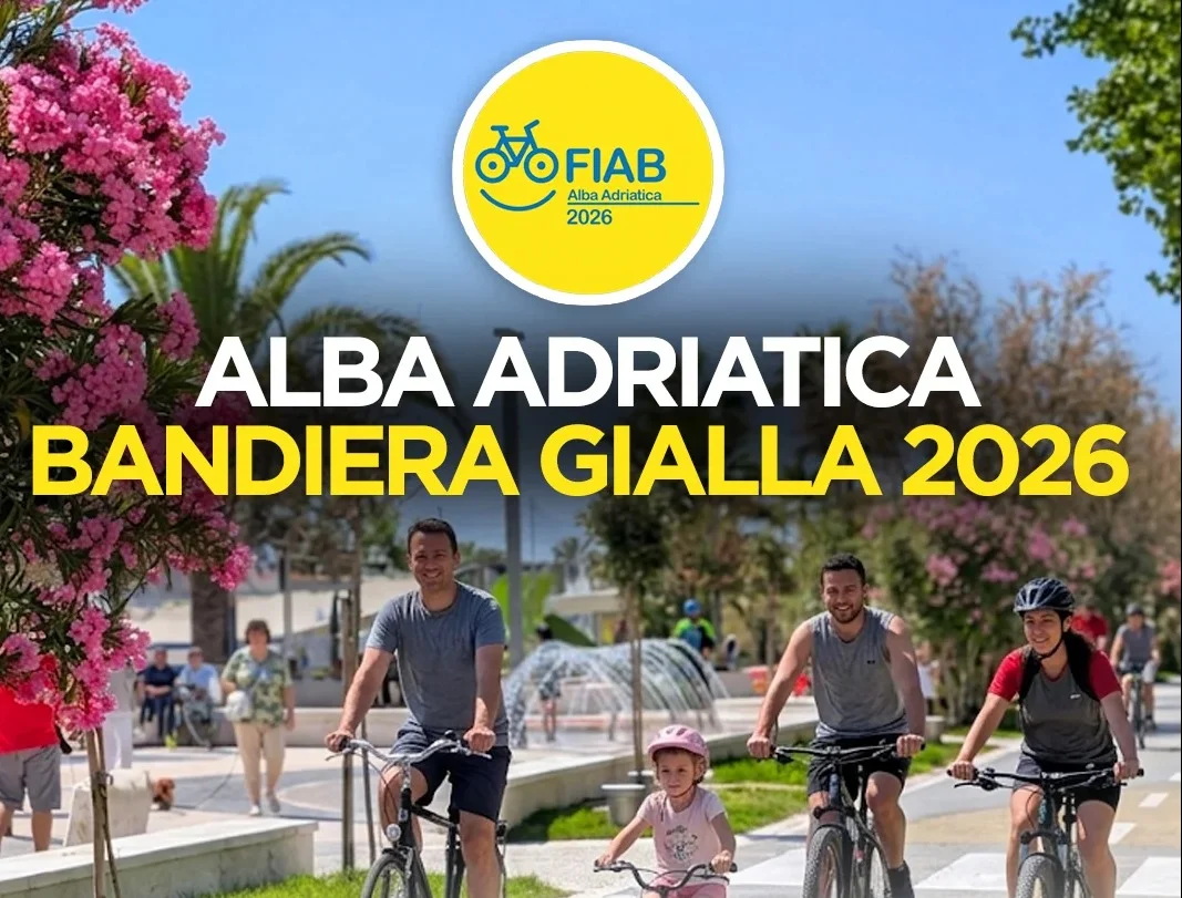 Alba Adriatica si conferma Comune Ciclabile FIAB 2026