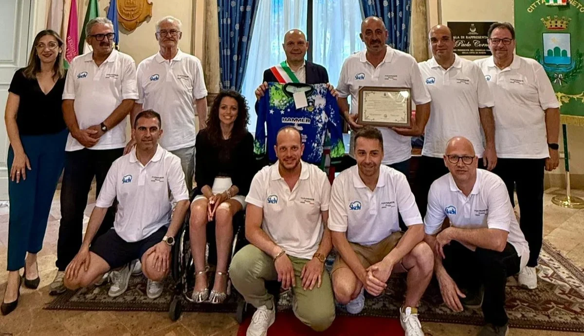 FOTO | Bocce, Hammer Pineto premiata dal Comune per la Serie A2