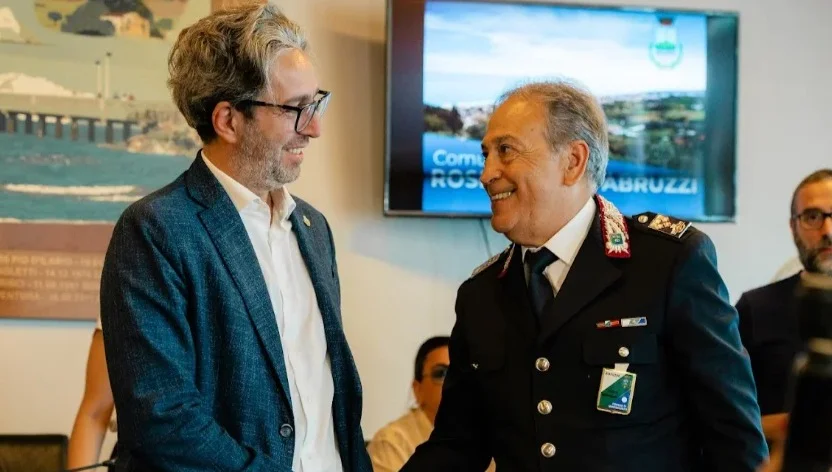 Presentato il Comandante della Polizia Locale di Roseto degli Abruzzi