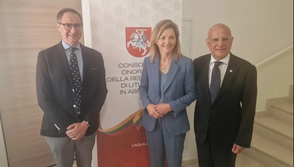 A L’Aquila inaugurata la sede del Consolato Onorario della Lituania
