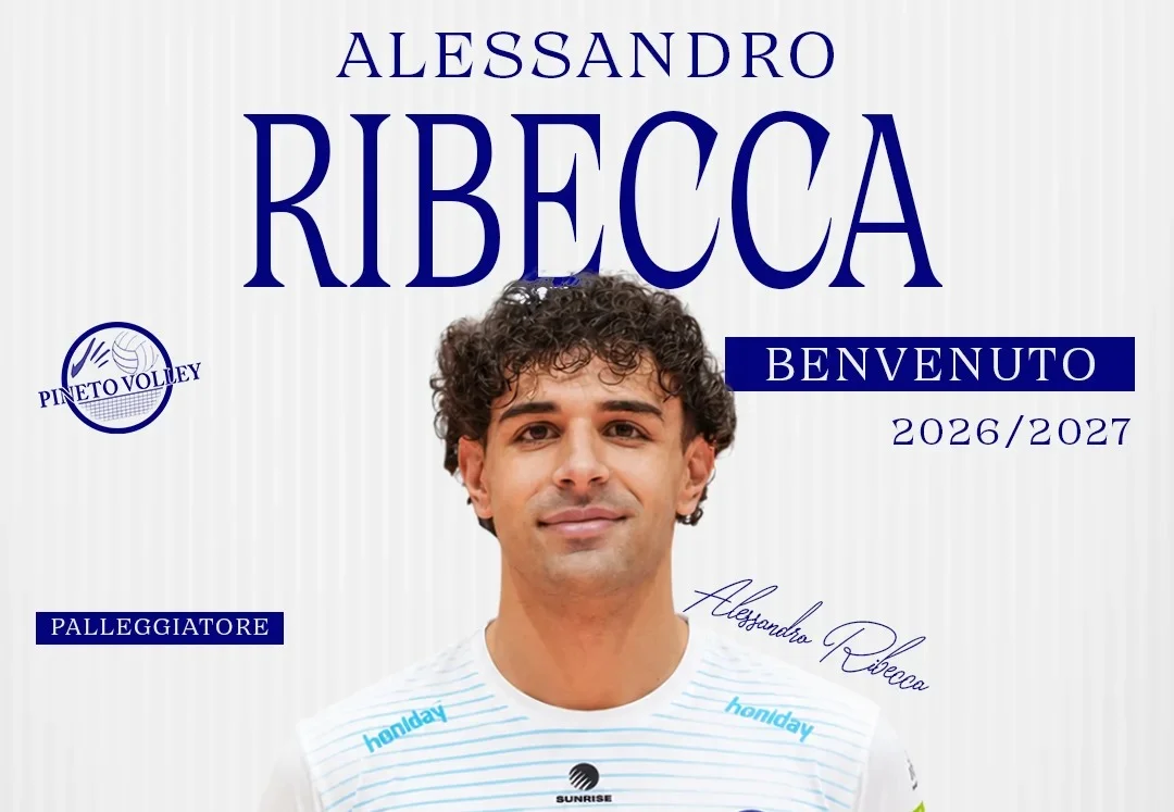 Volley A2, nuovo rinforzo in casa Pineto: arriva il palleggiatore Alessandro Ribecca
