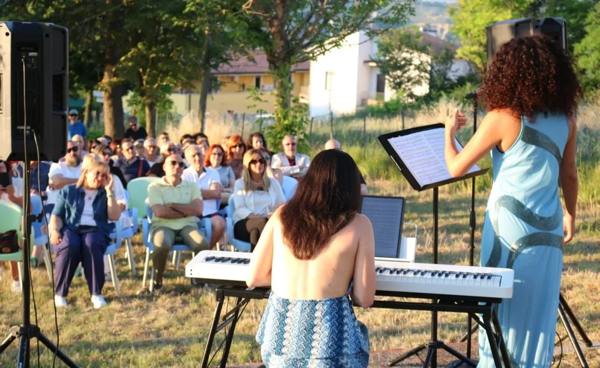 FOTO | “L’InCanto dell’alba” conquista Nepezzano tra musica, natura ed emozioni