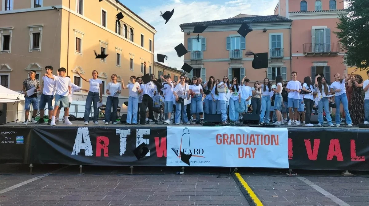 IC Torricella-Zippilli-Noè Lucidi: in piazza Martiri la cerimonia di Graduation Day
