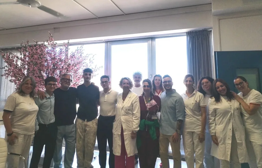 Ospedale di Teramo, donati i climatizzatori per la sala d’attesa del day hospital oncologico