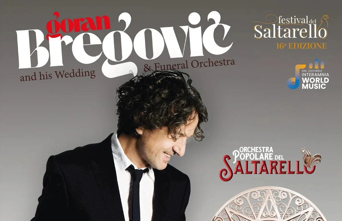 Festival del Saltarello, tutto pronto per il concerto di Goran Bregović a Giulianova