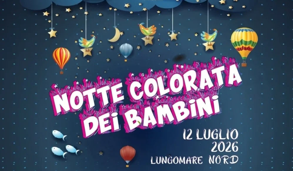 “La Notte Colorata dei Bambini” per emozioni sotto le stelle ad Alba Adriatica