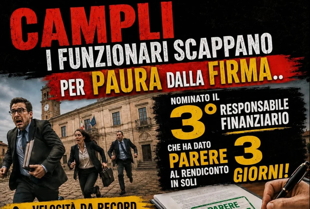 Svolta Campli, ma chi risponde dei conti?