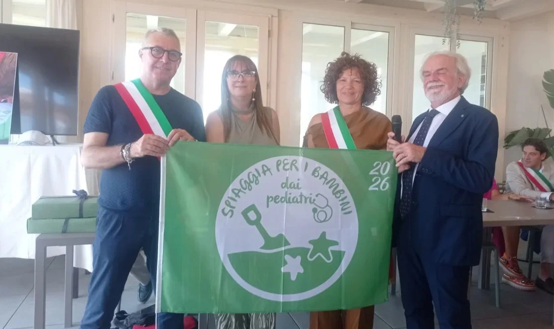 Silvi a misura di bambino con la 14^ Bandiera Verde