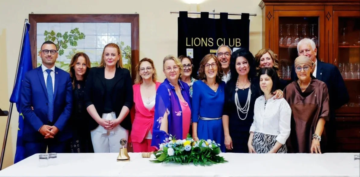 FOTO | Passaggio del Martelletto al Lions Club Isola del Gran Sasso - Valle Siciliana