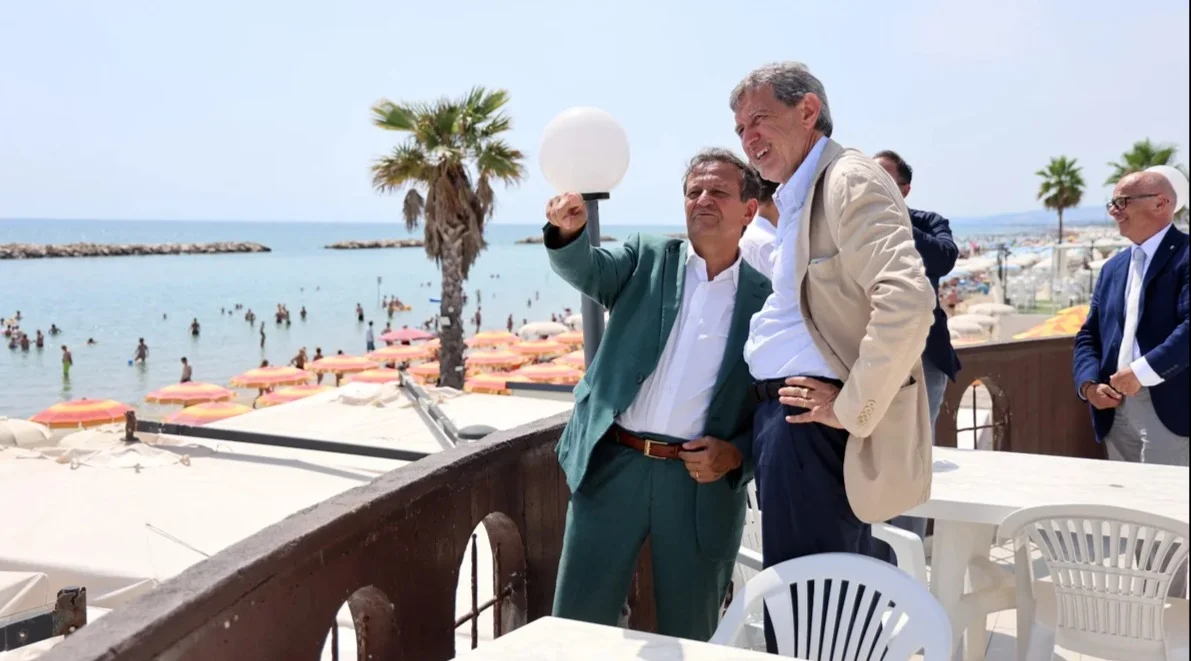Alba Adriatica: Marsilio e D’Annuntiis, il litorale rinasce