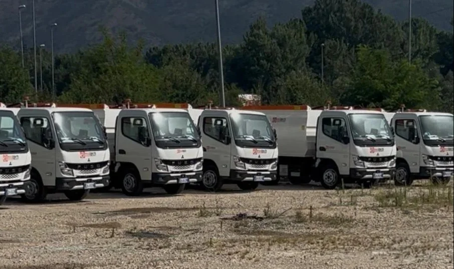 L'Aquila, per il servizio di igiene urbana 41 nuovi automezzi