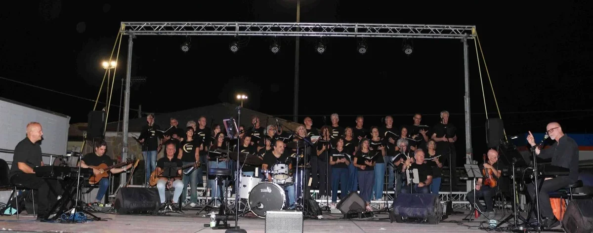 Il viaggio musicale del Chorus Novus Rock Ensemble conquista Giulianova